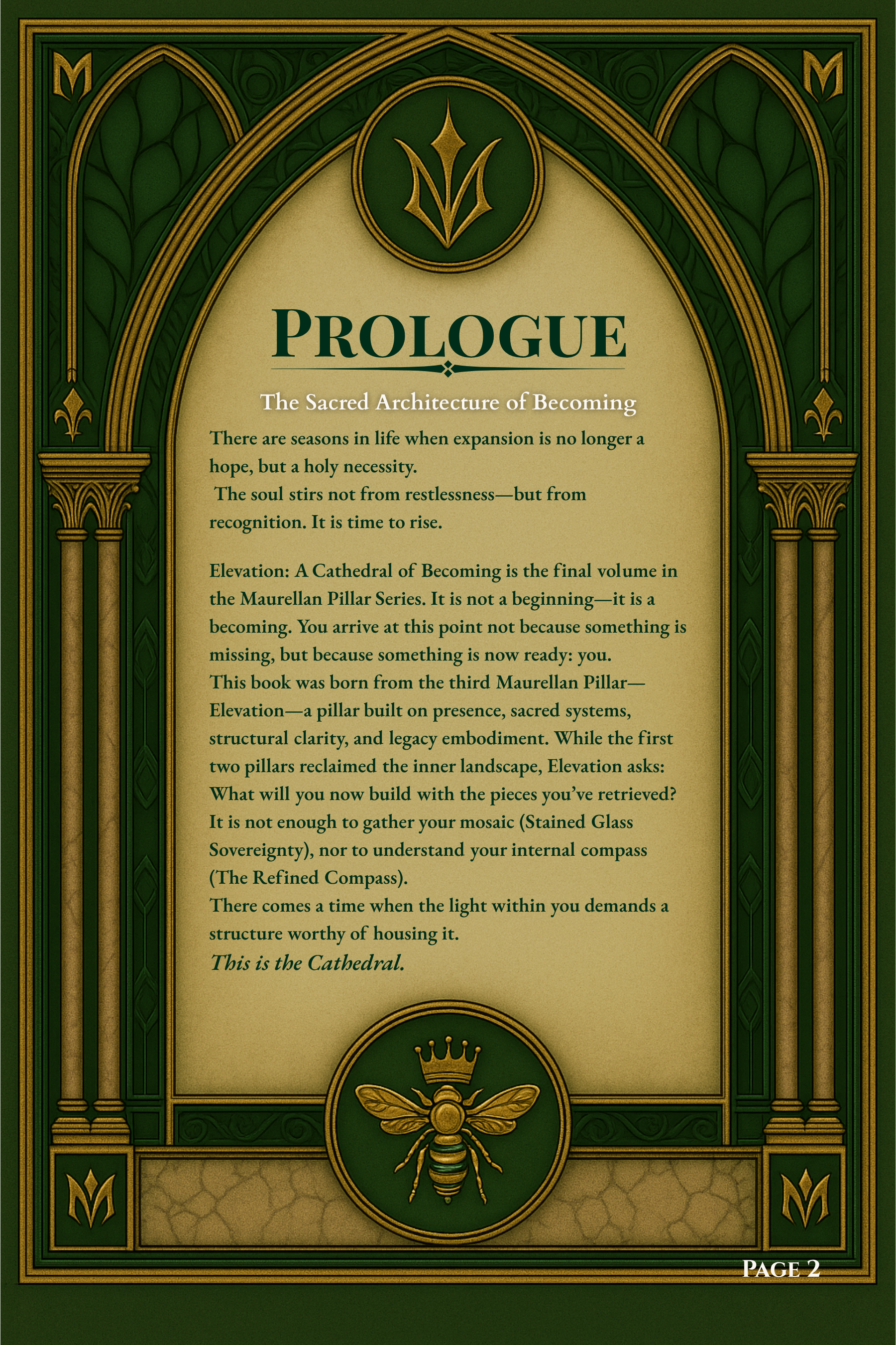 Elevation: The Cathedral of Becoming - A Pillar E-Book