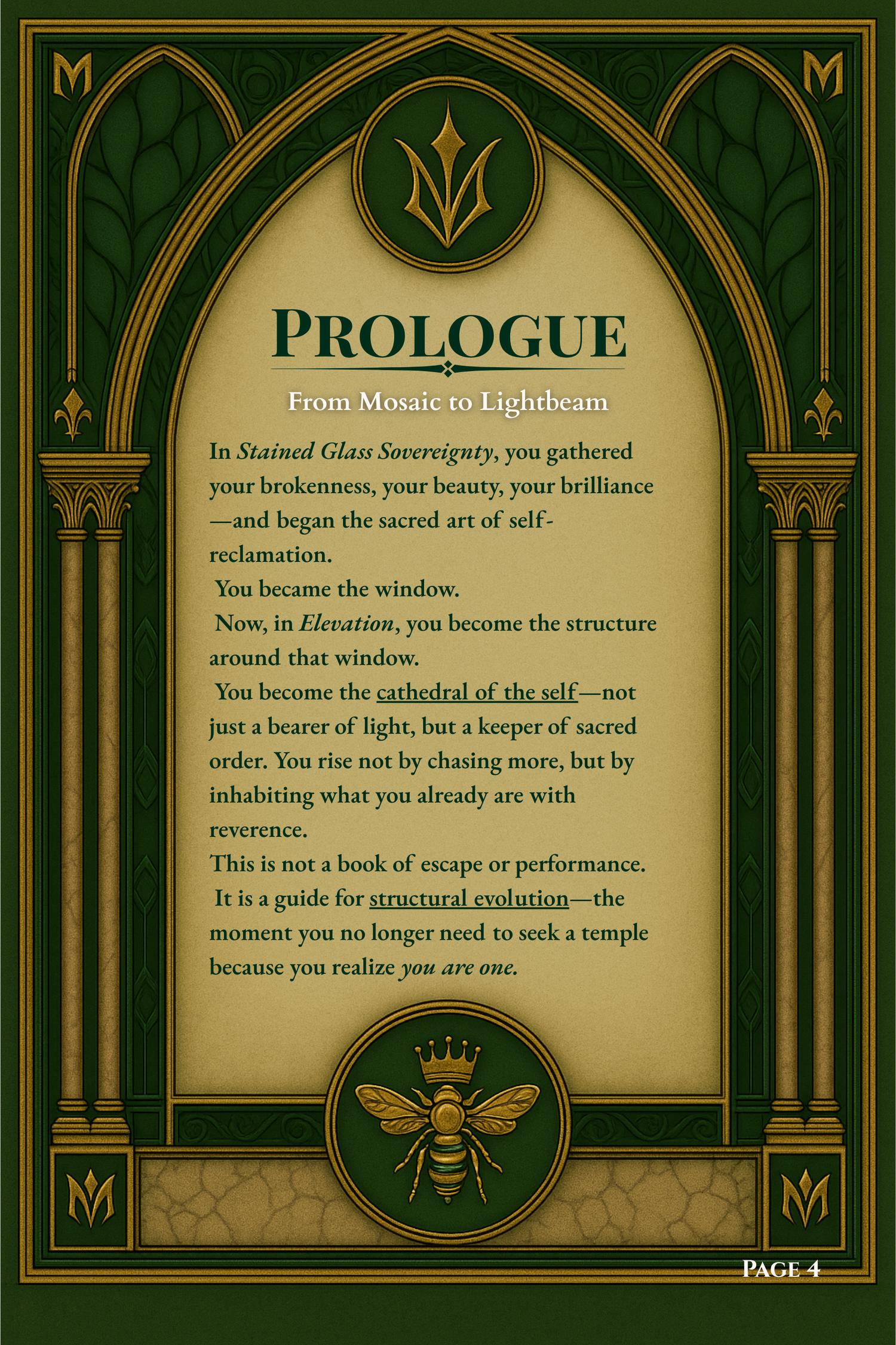 Elevation: The Cathedral of Becoming - A Pillar E-Book